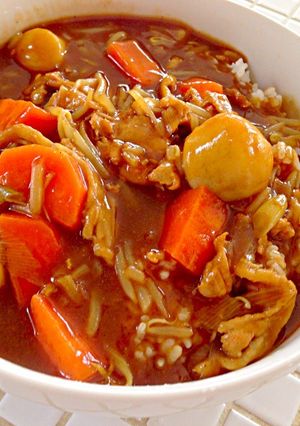 シャキシャキ食感の和風カレー-レシピのメイン写真
