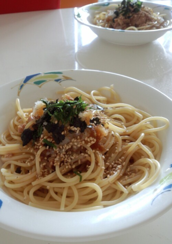 大根おろしとツナの　冷たい和風パスタ-レシピのメイン写真