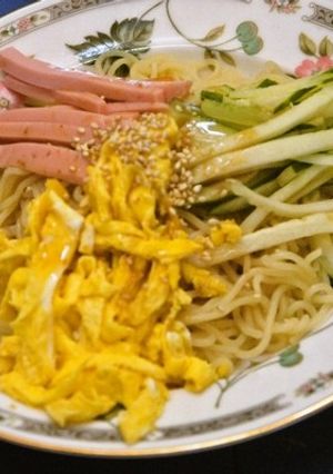 ＋αで市販の冷やし中華を美味しく変身♪-レシピのメイン写真