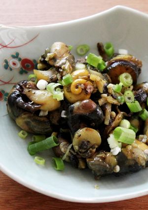 サザエのガーリックバター醤油焼き-レシピのメイン写真