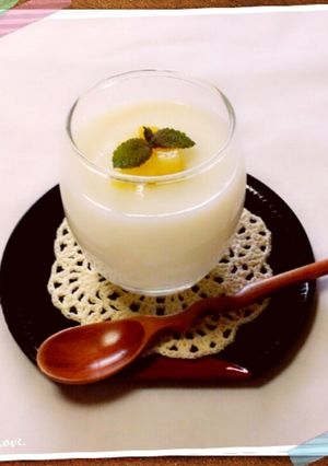 寒天で作る☆滑らか杏仁豆腐-レシピのメイン写真