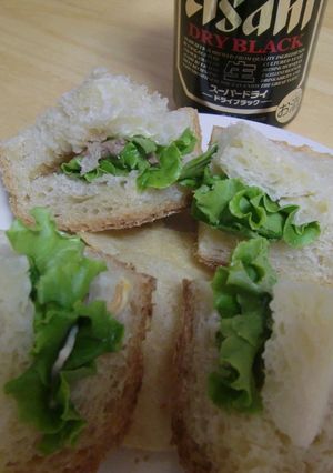 簡単☆鶏レバーサンド　-レシピのメイン写真