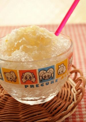 甘くて爽やか♪はちみつレモンかき氷-レシピのメイン写真