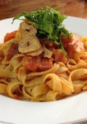 ☆生パスタ*生トマトで♪♪-レシピのメイン写真
