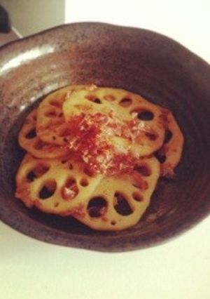 レンコンのニンニク炒め-レシピのメイン写真