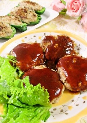 おから入り✿ヘルシーハンバーグ-レシピのメイン写真