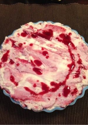 ラズベリーレアチーズケーキ-レシピのメイン写真