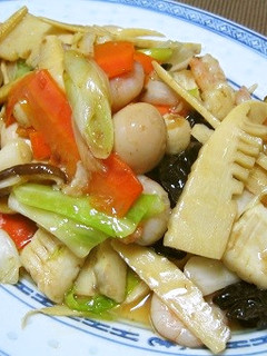 シーフードミックスで本格中華♪海鮮八宝菜-レシピのメイン写真