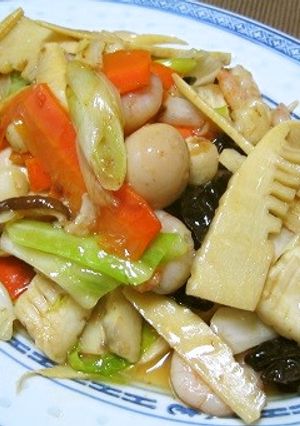 シーフードミックスで本格中華♪海鮮八宝菜-レシピのメイン写真