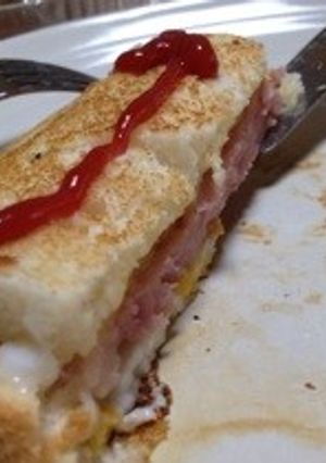 簡単ホットサンドトースト-レシピのメイン写真