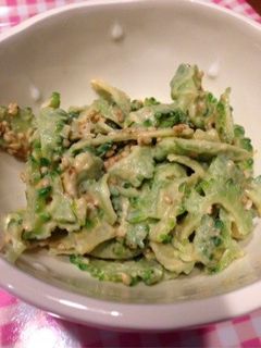 ゴーヤの味噌和え-レシピのメイン写真