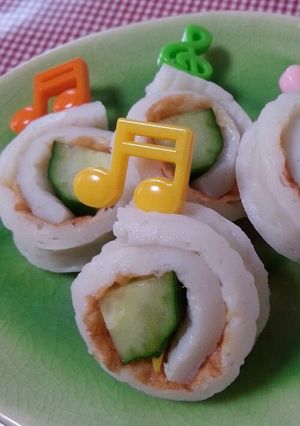 ★簡単お弁当★巻き巻きちくわきゅうり♪-レシピのメイン写真