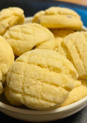 メロンパン風クッキー-レシピのメイン写真