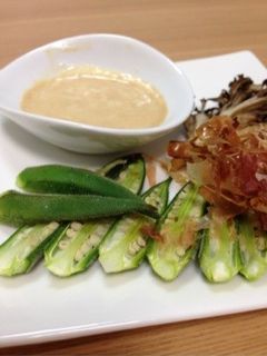 超簡単σ(^_^;)焼きおくら-レシピのメイン写真