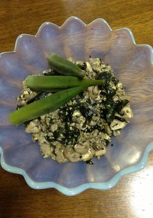 ごまわかめどうふ-レシピのメイン写真