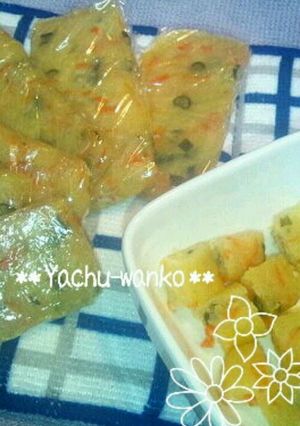 【離乳食】ﾎﾟﾃﾄﾁｰｽﾞ焼き-レシピのメイン写真
