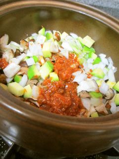 韓国風味噌チゲ鍋(강된장)-レシピのメイン写真