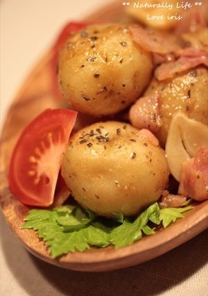 * 新じゃがのコロコロころ助♪ *-レシピのメイン写真