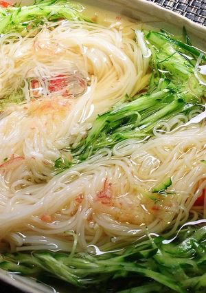 1人前☆流しそうめん！？-レシピのメイン写真