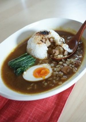 八王子焼きおにぎりサラサラカレー-レシピのメイン写真