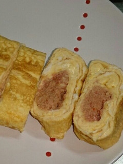 明太子イン玉子焼き-レシピのメイン写真