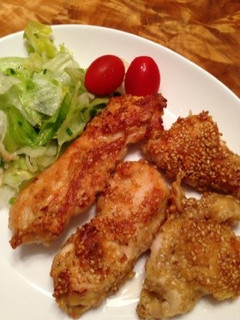 醤油ベースの胡麻ピカタ-レシピのメイン写真