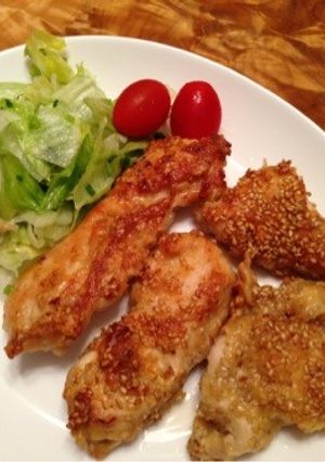 醤油ベースの胡麻ピカタ-レシピのメイン写真