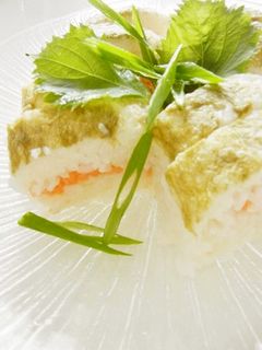 涼しげ押し寿司 お盆-レシピのメイン写真