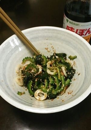 簡単 朝食おかず!ゴーヤのサラダ*-レシピのメイン写真