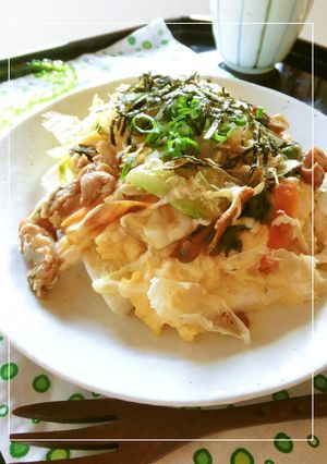 焼きそば風味　ふんわり食パン。-レシピのメイン写真