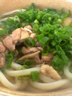 鶏出汁の暖かいおうどん-レシピのメイン写真