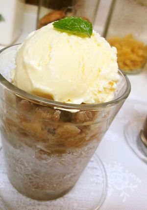 ＊カフェオレのアイスフロート風＊-レシピのメイン写真