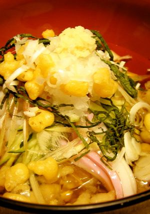 真夏にヒンヤリ☆冷やしたぬき茶漬-レシピのメイン写真