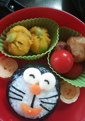ドラえもん☆おにぎり弁当-レシピのメイン写真