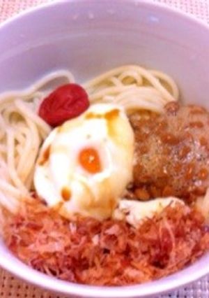 食欲が無い時に☆冷やしぶっかけ麺-レシピのメイン写真