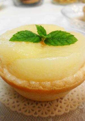 *桃のコンポートで*桃のタルト*-レシピのメイン写真