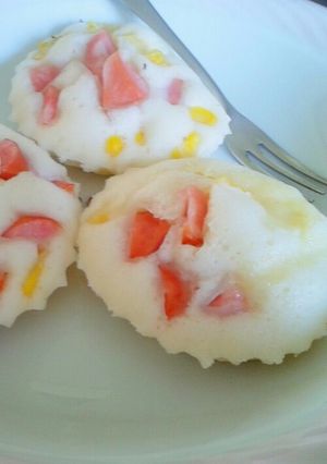 おやつや朝食に!!チーズ入り蒸しパン-レシピのメイン写真