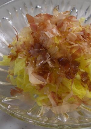花オクラのおかか醤油和え-レシピのメイン写真