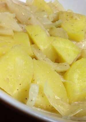 じゃがいも、玉葱の甘味噌煮-レシピのメイン写真