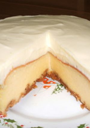 ダブルチーズケーキ-レシピのメイン写真