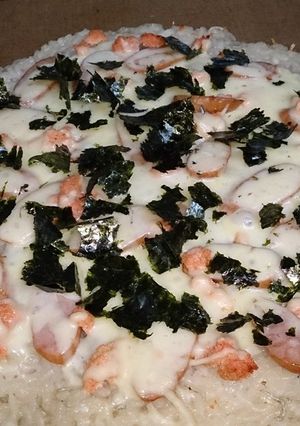 残りご飯でライスピザ-レシピのメイン写真