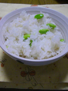 今夜は枝豆ご飯♪-レシピのメイン写真