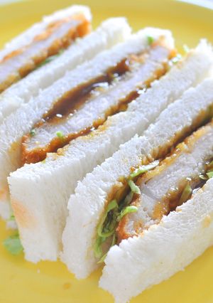 【時々食べたくなる】カレーカツサンド-レシピのメイン写真