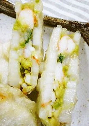 エビアボカドのレンコン挟み揚げ-レシピのメイン写真
