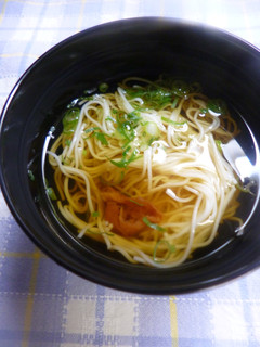 梅干し入り・にゅうめん-レシピのメイン写真
