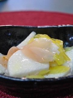 長いもと沢庵の甘酢生姜和え-レシピのメイン写真