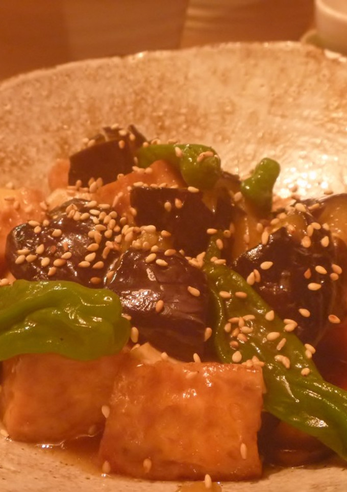 絹厚揚げと茄子のさっと煮炒め-レシピのメイン写真