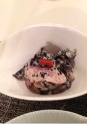 鯛の中華風ごまだれ和え-レシピのメイン写真