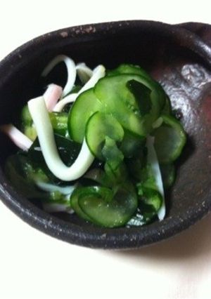 きゅうりとワカメの酢の物-レシピのメイン写真