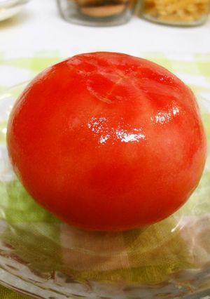 *簡単*トマトの皮の剥き方*-レシピのメイン写真